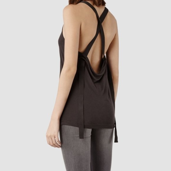 All Saints Tops - All Saints Lexi Vest Ribbon Tank Top